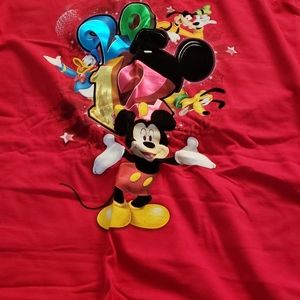 Disney Red Tshirt